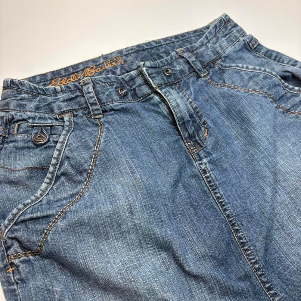 Eddie Bauer denim miniskirt